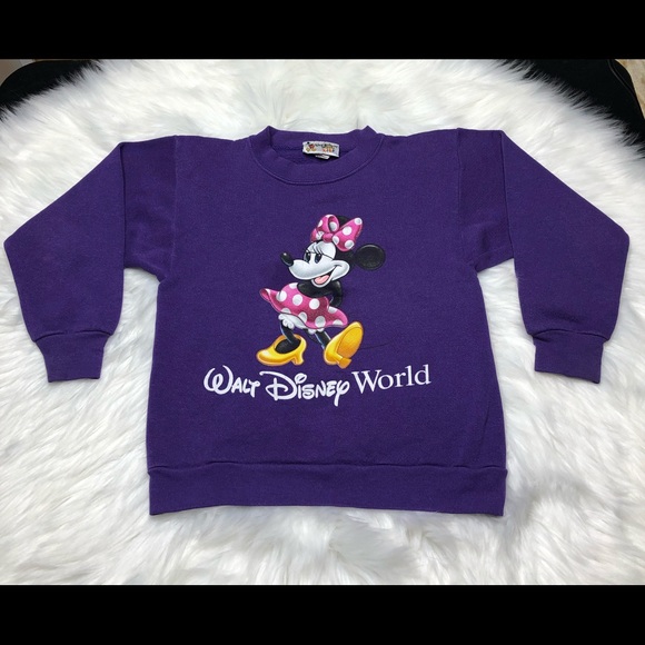VTG Walt Disney World Minnie Mouse Kids Sweatshirt
